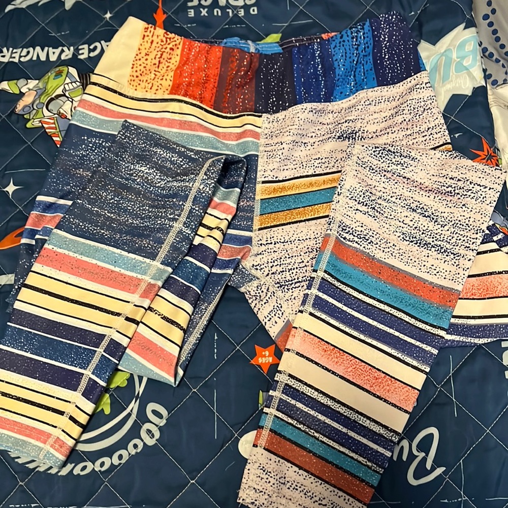 Rainbow leggings